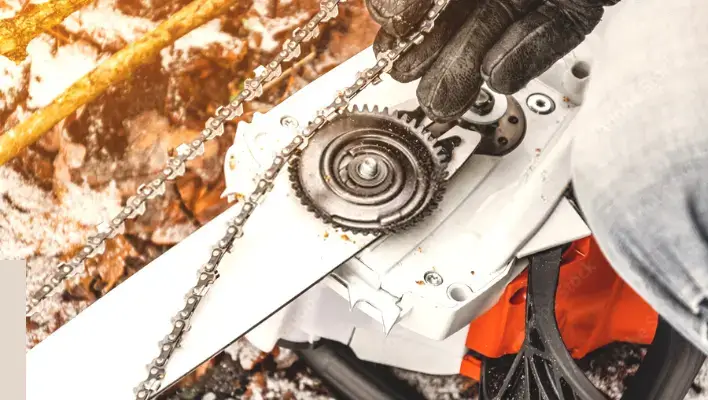 How to Put a Chain on Chainsaw